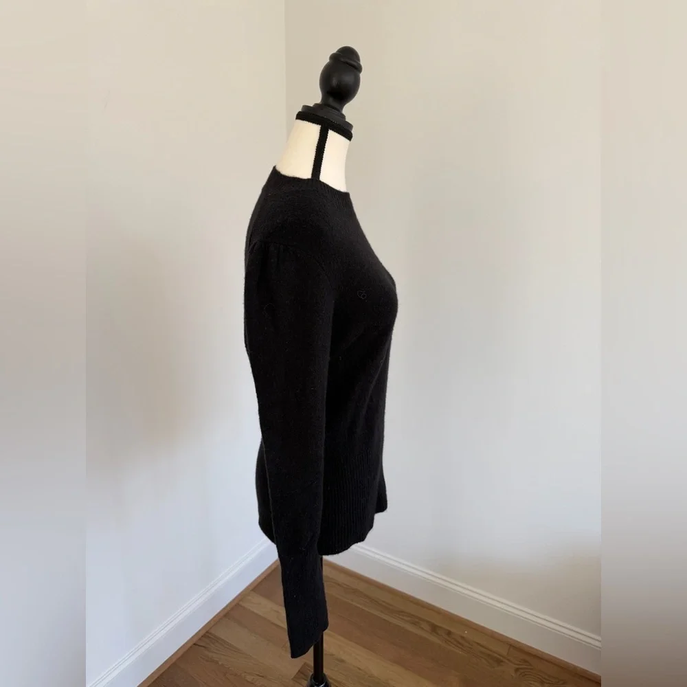 J. Crew Women's Black Crew Neck Sweater